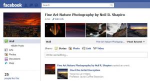 Fine Art By Nature Facebook Page